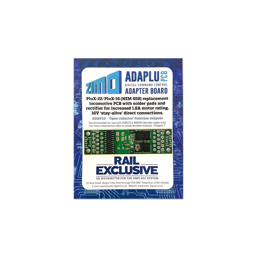 Zimo ADAPLU Plux22 / Plux 16 Adaptor Board