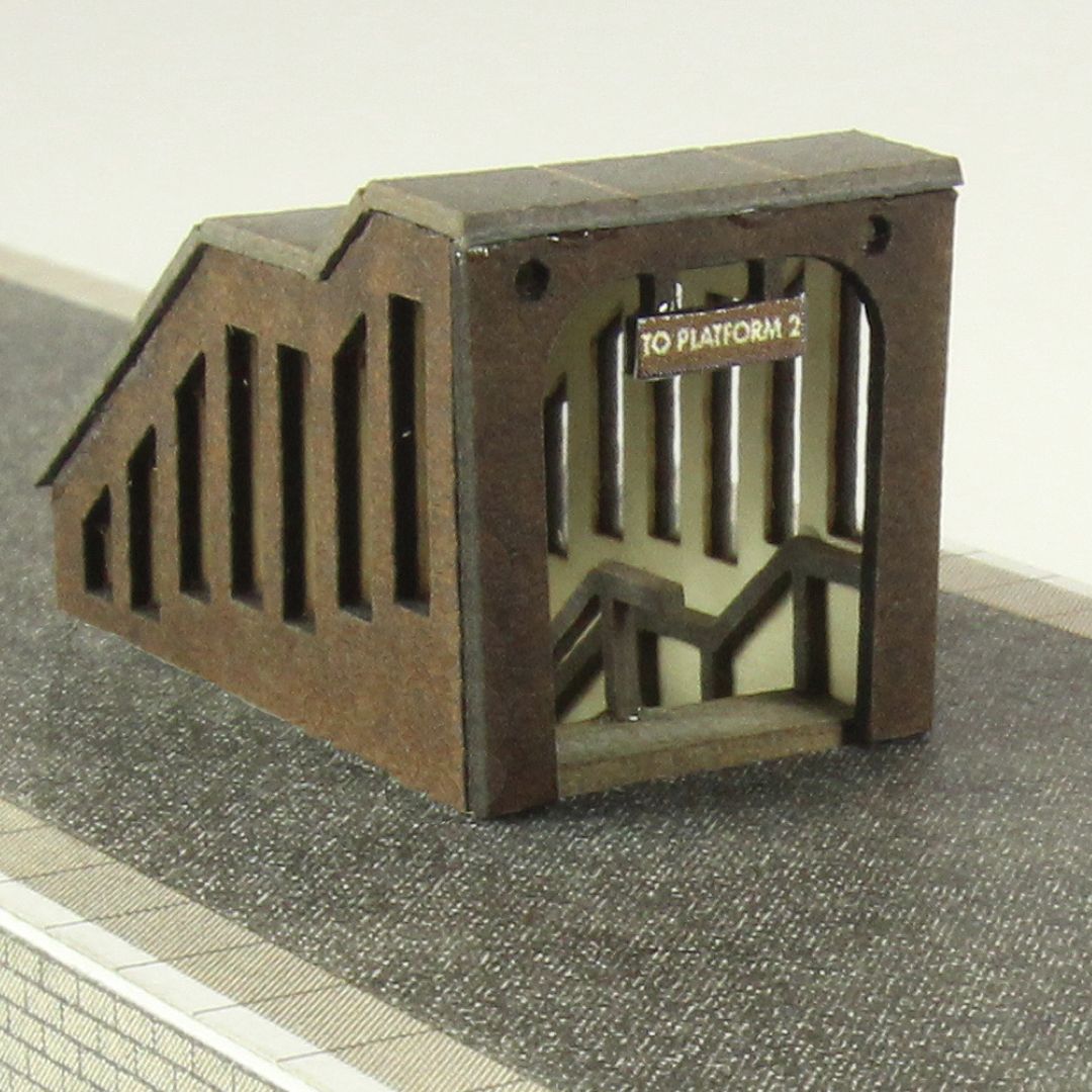 PN816 Metcalfe  N Gauge Platform Underpass