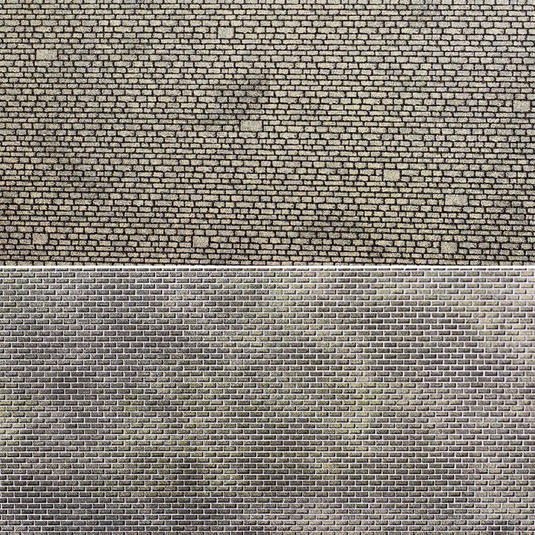 PN902 Metcalfe N Gauge Mixed Stonework