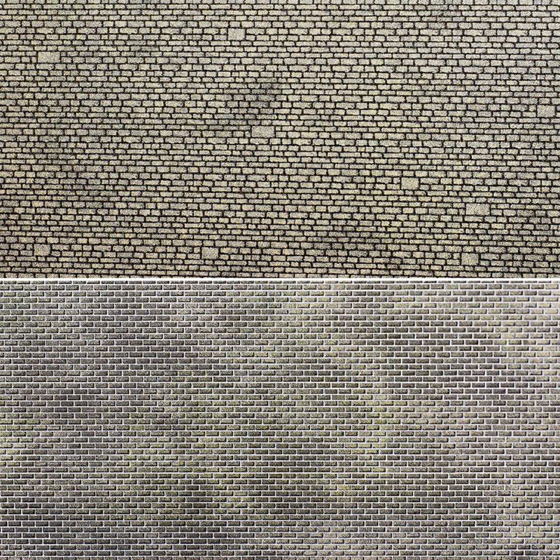 PN902 Metcalfe N Gauge Mixed Stonework
