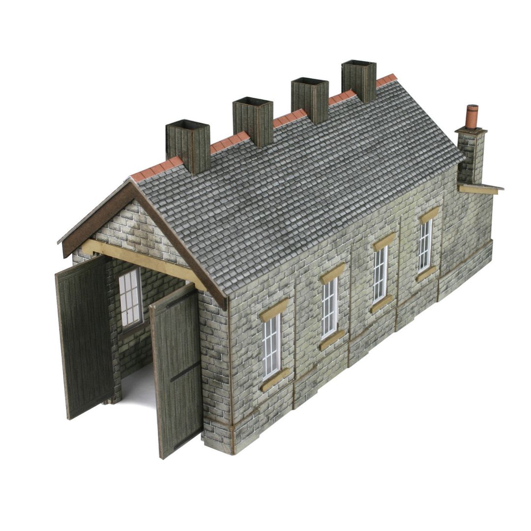 PN932 Metcalfe N Gauge Stone Single Track Engine Shed
