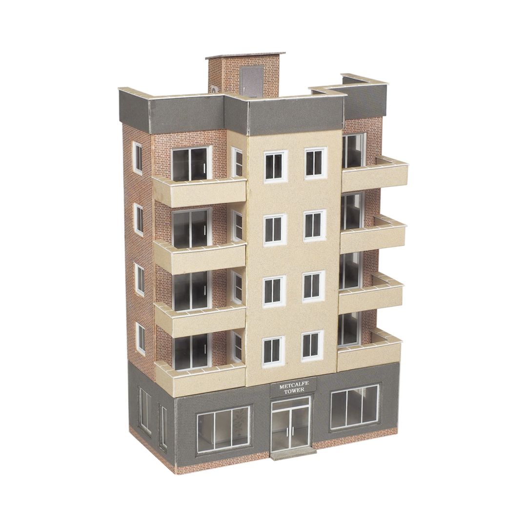 PN960 Metcalfe N Gauge ow Relief Tower Block
