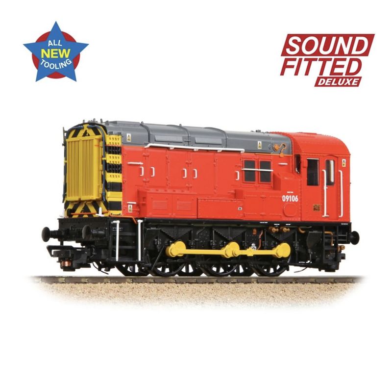 35-930SFX  Bachmann OO Gauge Sound Fitted Class 09 DB Red (Unbranded)
