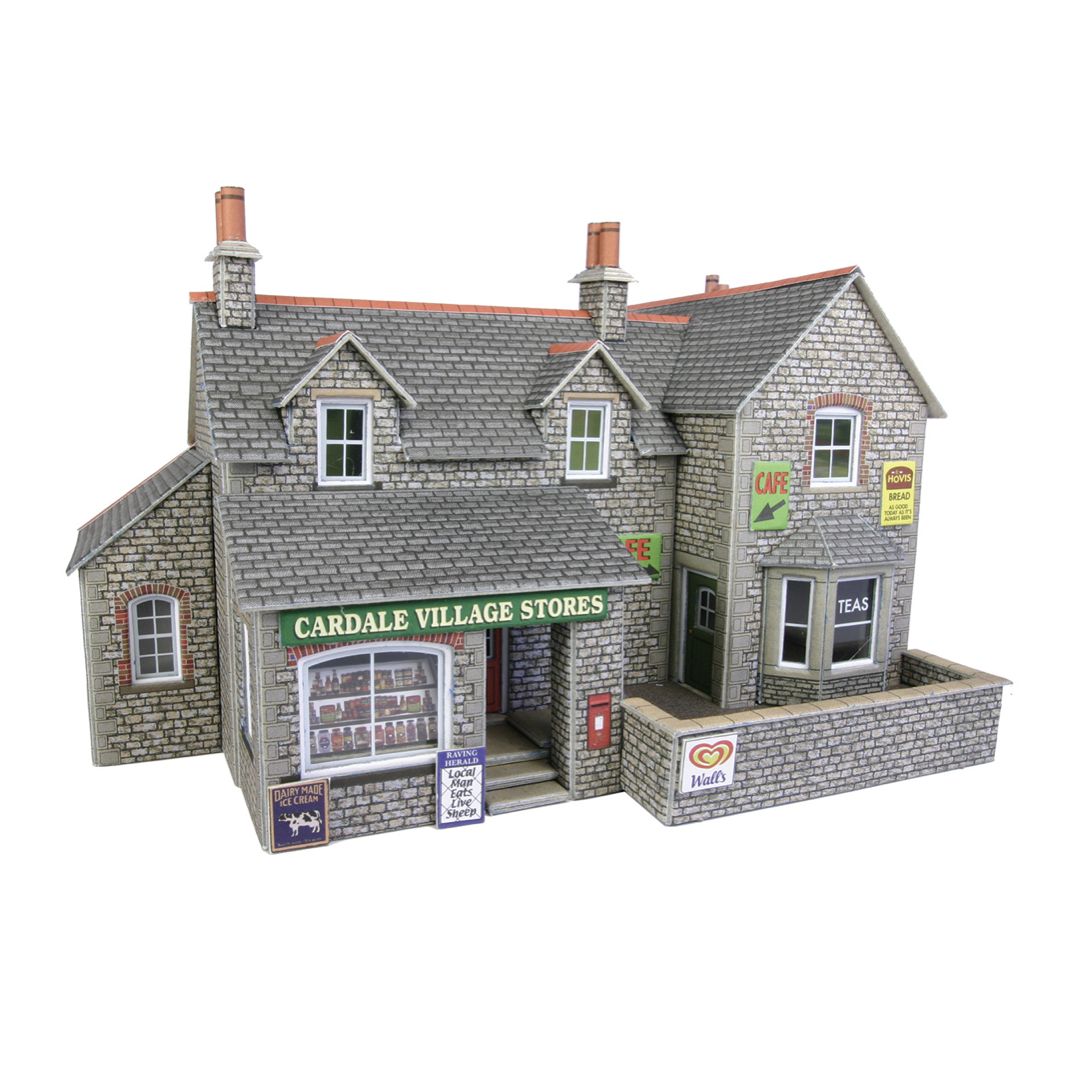 PO254 Metcalfe OO Gauge Village Shop &amp; Cafe