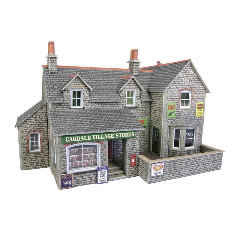 PO254 Metcalfe OO Gauge Village Shop &amp; Cafe