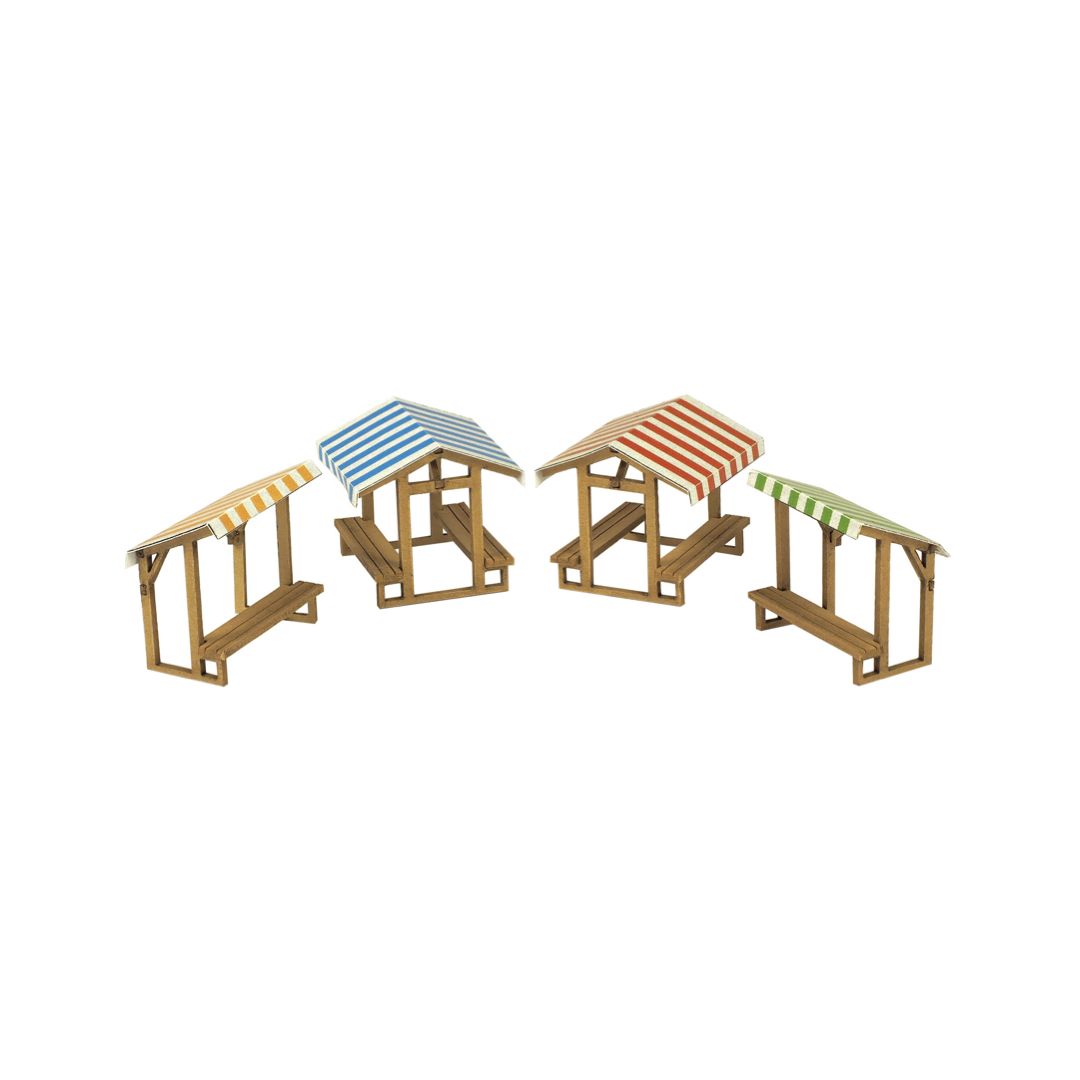 PO361 Metcalfe OO Gauge Market Stalls