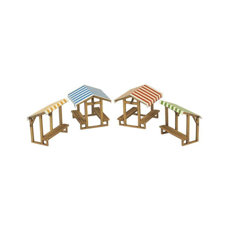 PO361 Metcalfe OO Gauge Market Stalls