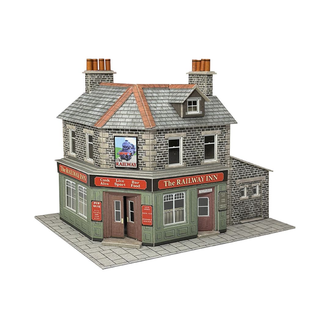 PO309 Metcalfe OO Gauge Corner Shop / Pub – Stone