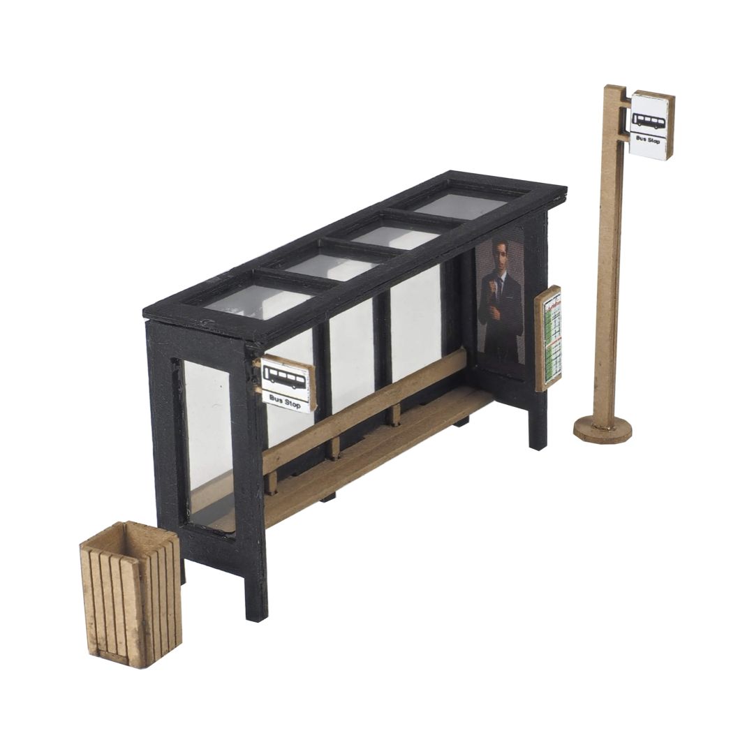PO525 Metcalfe OO Gauge Bus Shelter