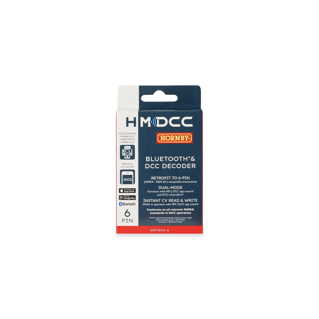 R7321 Hornby HM7000-6 Bluetooth® &amp; DCC 6-Pin Decoder