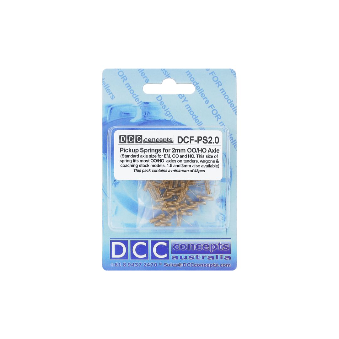 DCC Concepts Pickup Springs 2mm Axles (48 Pack)