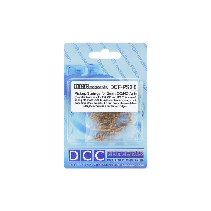 DCC Concepts Pickup Springs 2mm Axles (48 Pack)