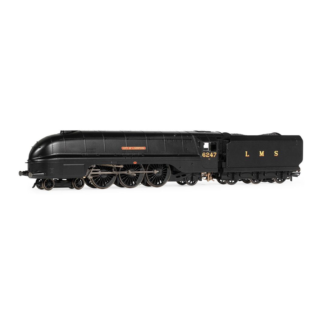 Hornby R30453 OO Gauge LMS Coronation Class &#39;City of Liverpool&#39; (VE Day 80th Anniversary)