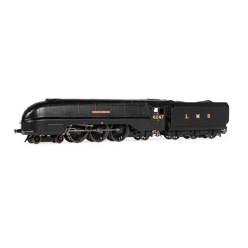 Hornby R30453 OO Gauge LMS Coronation Class &#39;City of Liverpool&#39; (VE Day 80th Anniversary)