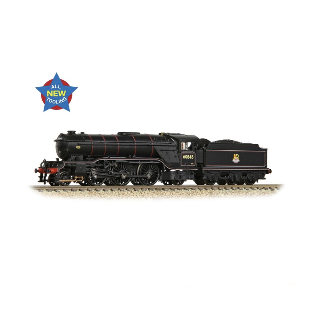 Graham Farish 372-612 N Gauge LNER V2 BR Lined Black (Early Emblem)