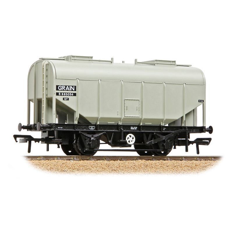 Bachmann 38-600B OO Gauge BR 20T Grain Hopper BR Grey (Early)