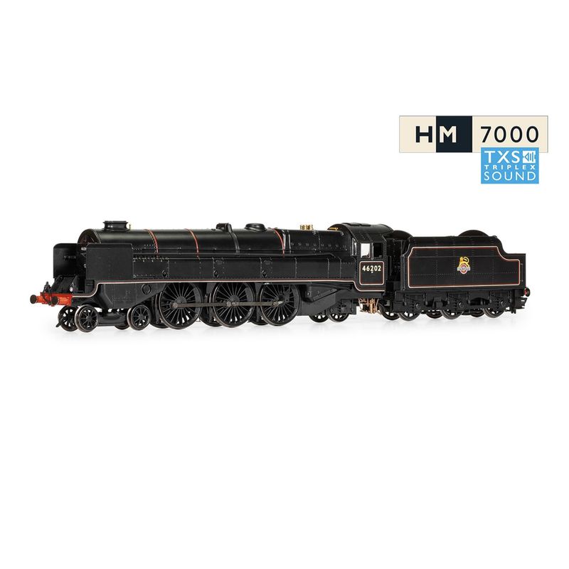 Hornby R30135TXS R30135TXS BR, Princess Royal Class &#39;The Turbomotive&#39;, 4-6-2, 46202 - Era 4 (Sound Fitted)