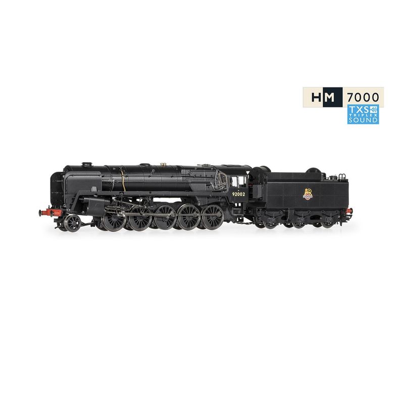 Hornby R30132TXS BR, Class 9F, 2-10-0, 92002 - Era 4 (Sound Fitted)