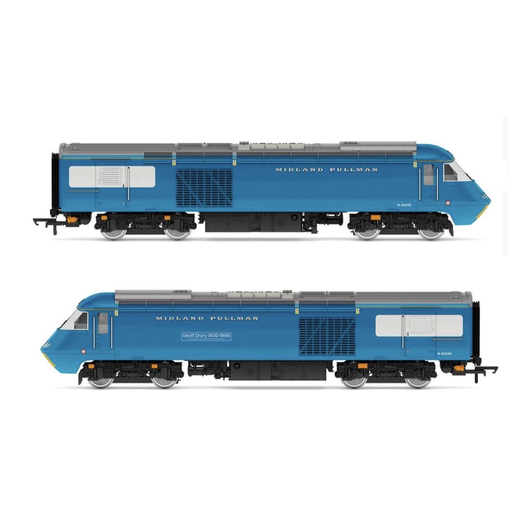 Hornby R30421 Midland Pullman HST Power Car w/Yellow Warning Panels Set