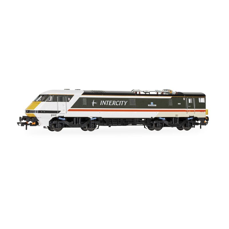 Hornby R30423 OO Gauge BR Intercity - Class 91 - 91031 &#39;Sir Henry Royce&#39;