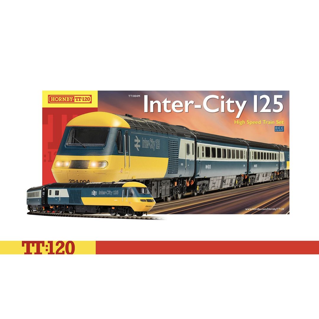 Hornby TT1004M Inter-City 125 High Speed Train Set TT Gauge
