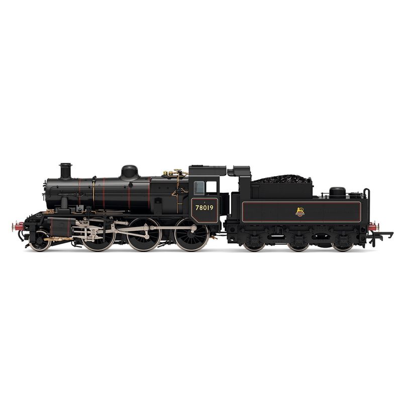 Hornby R30390 BR (Early) - Standard 2MT - Lined 78019 NE 12D OO Gauge