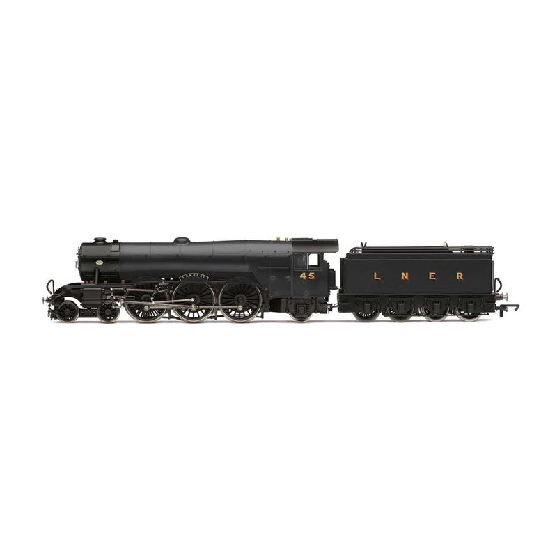 Hornby R30087 LNER, A3 Class, No. 45 &#39;Lemberg&#39; (diecast footplate and flickering firebox) OO Gauge
