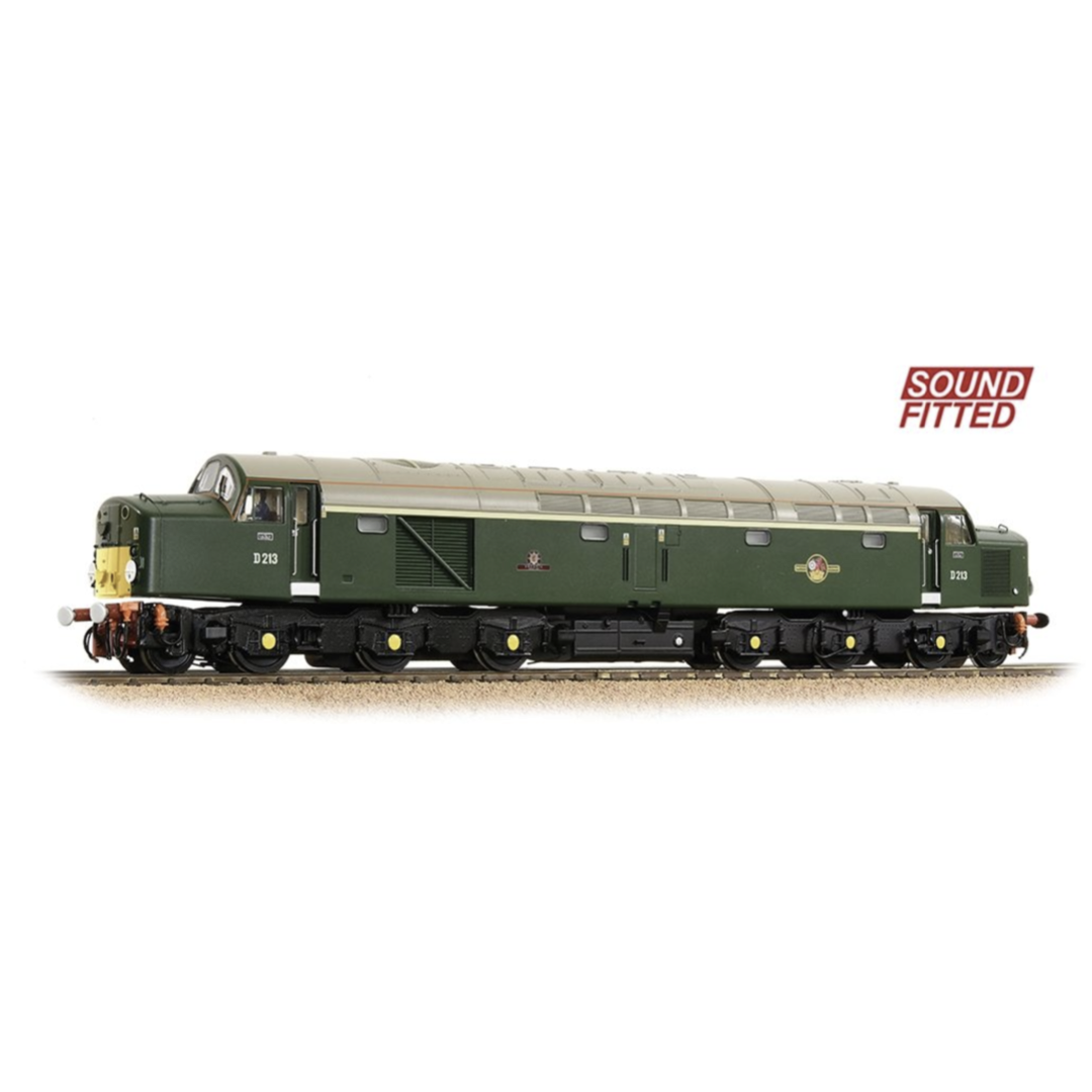 Bachmann 32-487SF OO Gauge Class 40 Disc Headcode D213 'Andania' BR Green (Small img