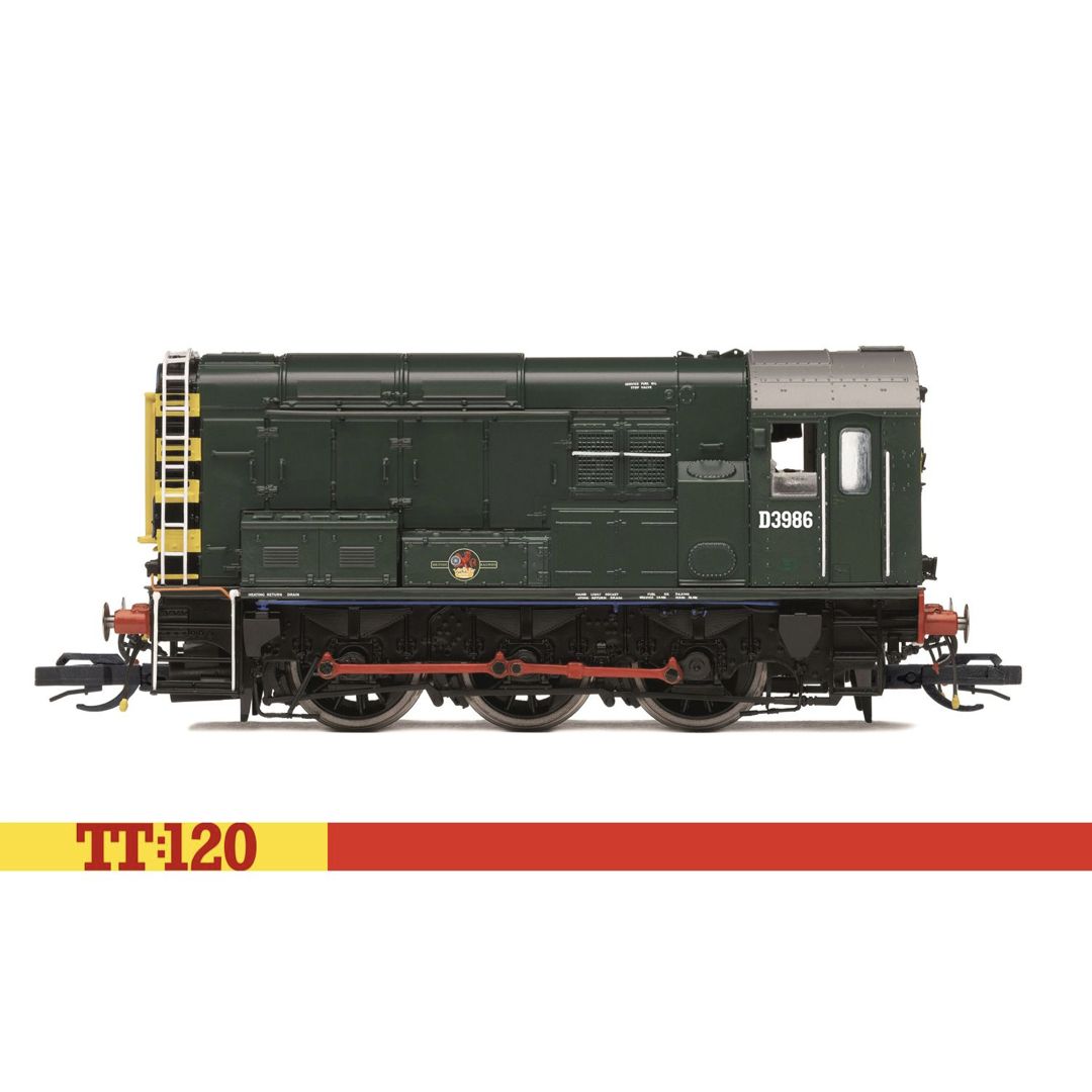 Hornby TT3028M BR, Class 08, 0-6-0, D3986