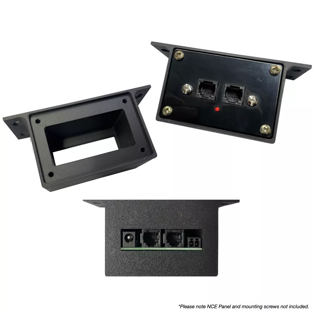 Digitrains NCE Power Cab Fascia Panel Mounting Box