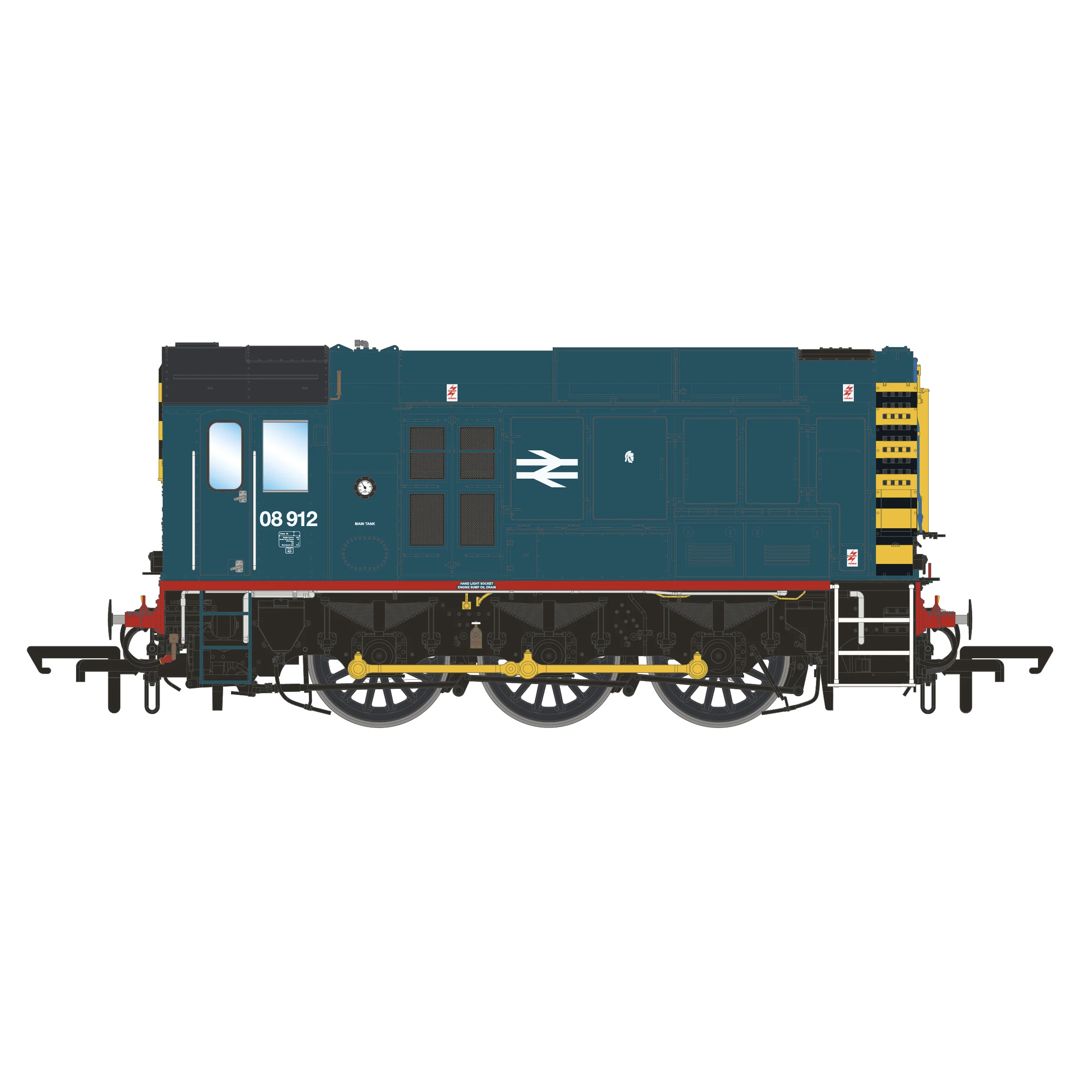 Accurascale  BR Class 08 - BR Blue (Red Running Plate) - 08912