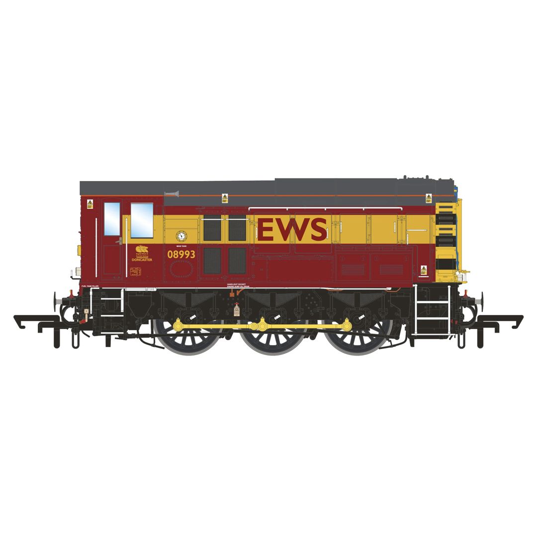 Accurascale  BR Class 08/9 - EWS Maroon - 08993