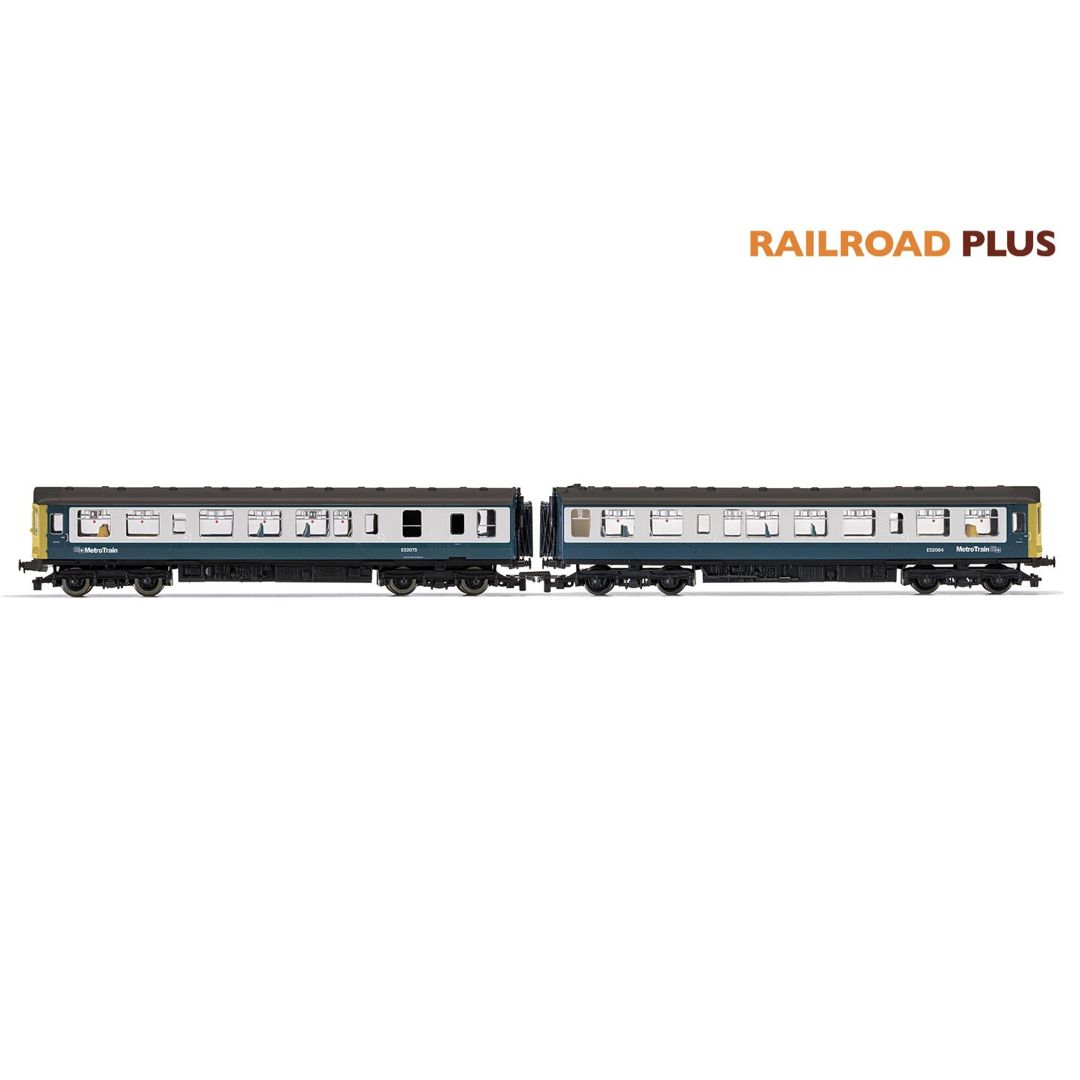 Hornby R30171 RailRoad Plus MetroTrain Class 110 2 Car Train Pack E52075