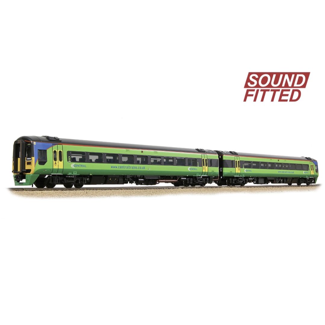 Bachmann 31-516ASF OO Gauge Class 158 2-Car DMU 158856 Central Trains (Sound Fitted)