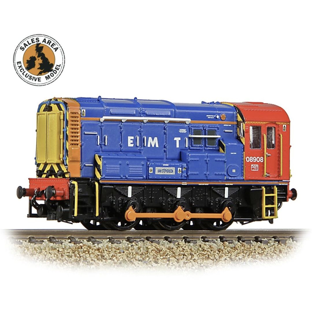 Graham Farish 371-016SD N Gauge Class 08 08908 East Midlands Trains