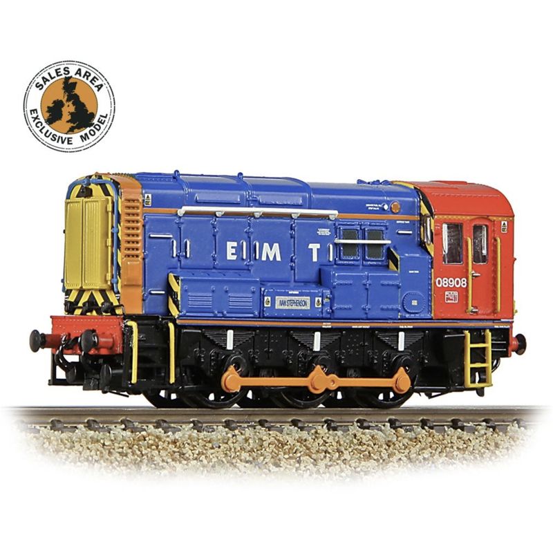 Graham Farish 371-016SD N Gauge Class 08 08908 East Midlands Trains