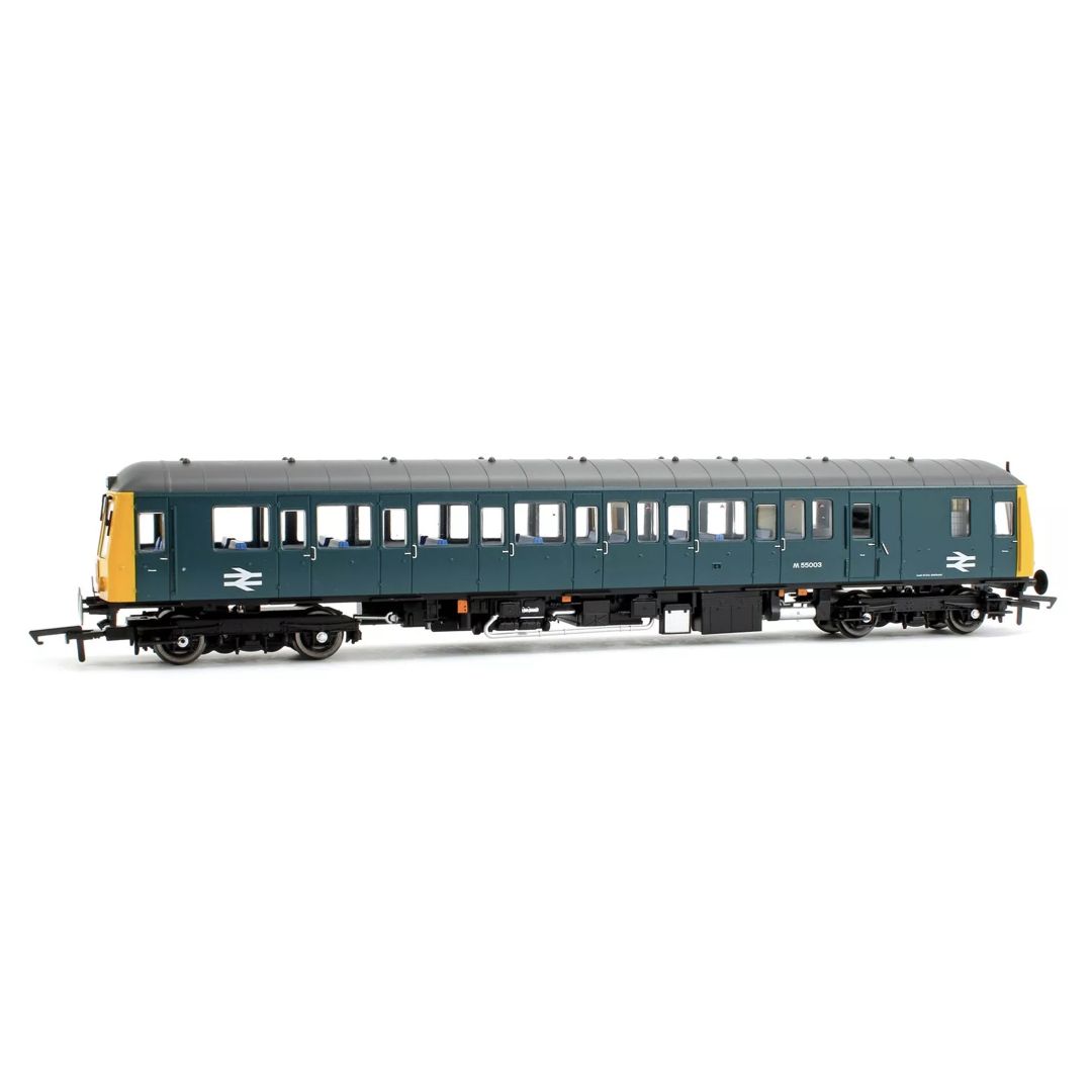 Dapol 4D-015-010 Class 122 single car DMU &#39;Bubblecar&#39; M55003 in BR blue