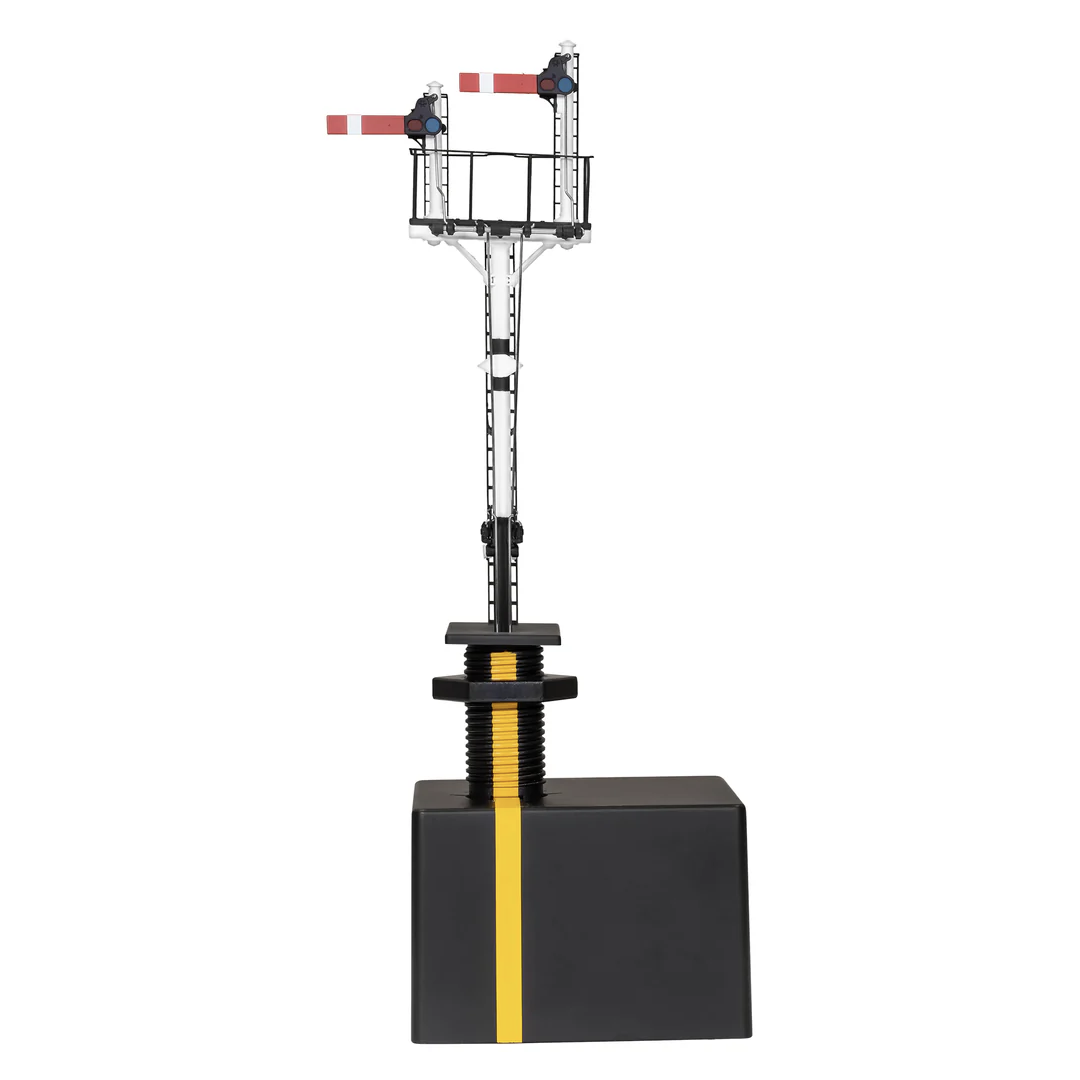 Dapol 4L-002-004 OO Gauge Junction Signal LMS with two arms, shorter post to Lt img