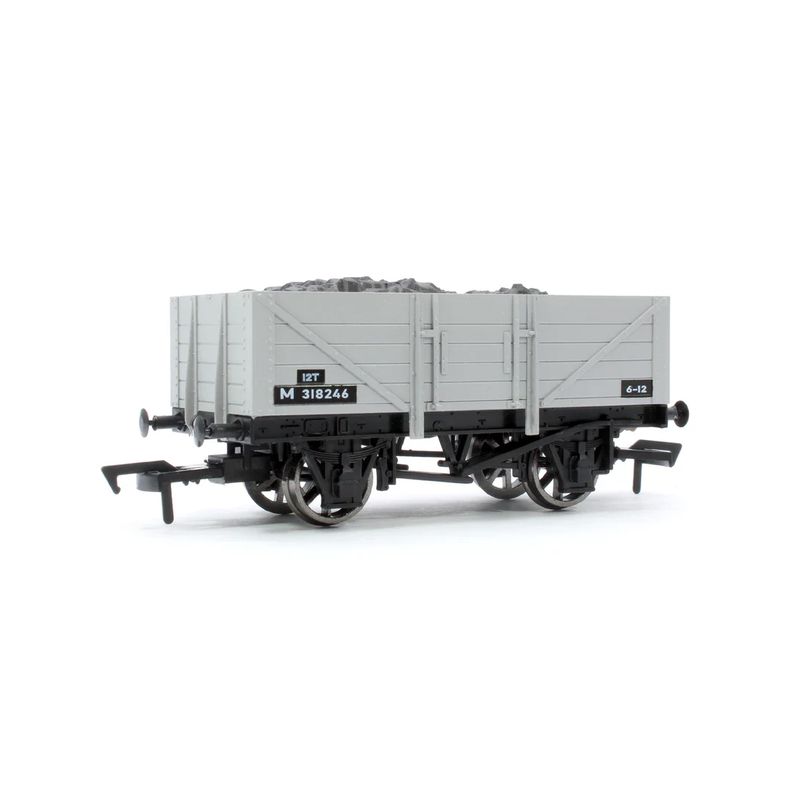 Dapol 4F-051-053 OO Gauge 5 Plank Wagon BR M318246