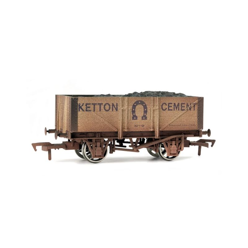 Dapol 4F-051-008 Kelton Cement 5 Plank Wagon - Weathered