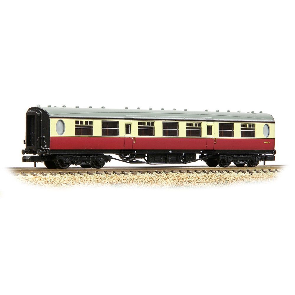 Graham Farish 376-251A LNER Thompson Third Corridor BR Crimson &amp; Cream