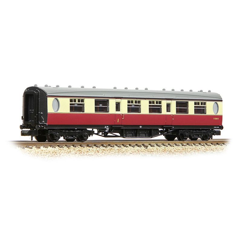 Graham Farish 376-226A LNER Thompson Composite Corridor BR Crimson &amp; Cream