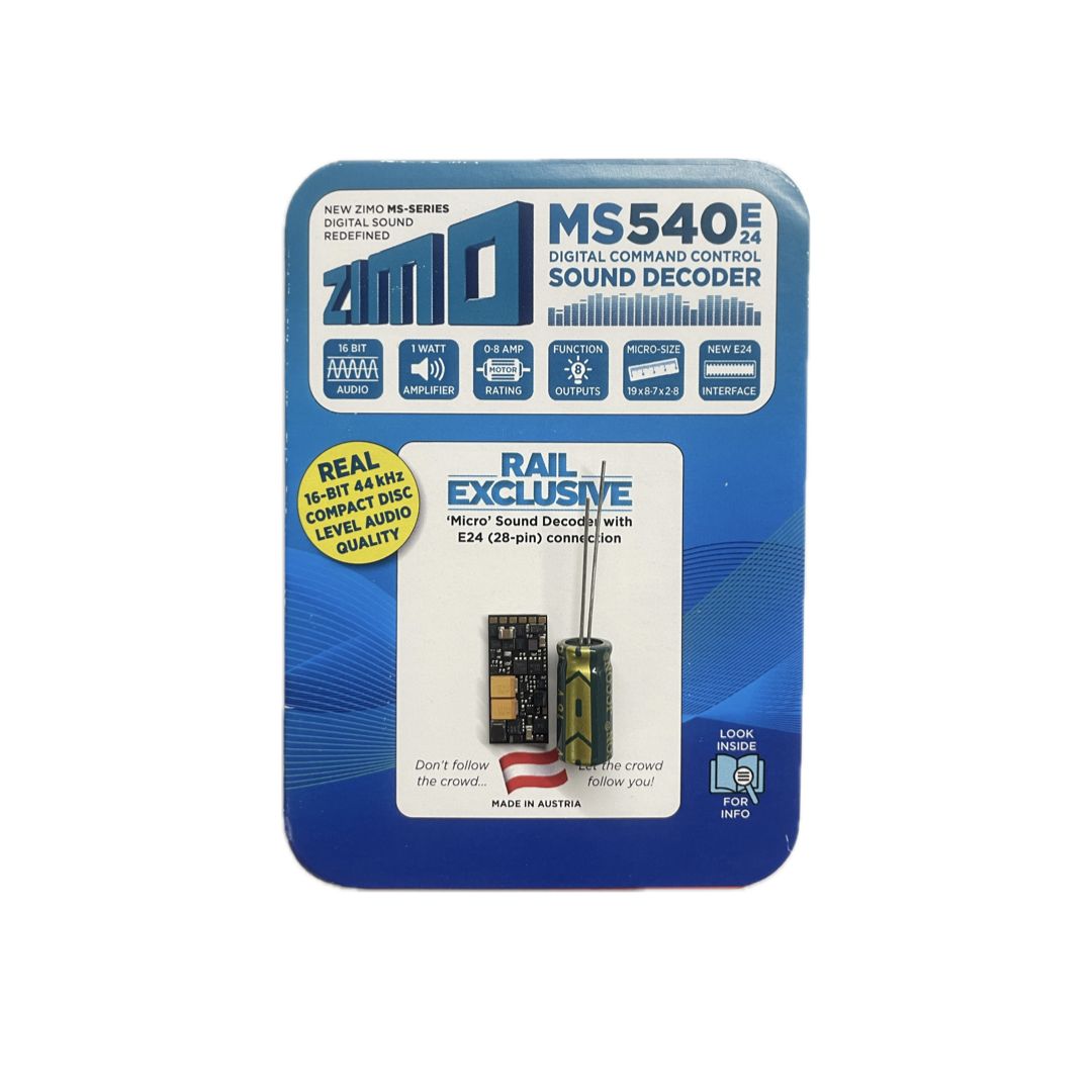 Zimo MS540E24 Sound Decoder Zimo MS540E24 Sound Decoder