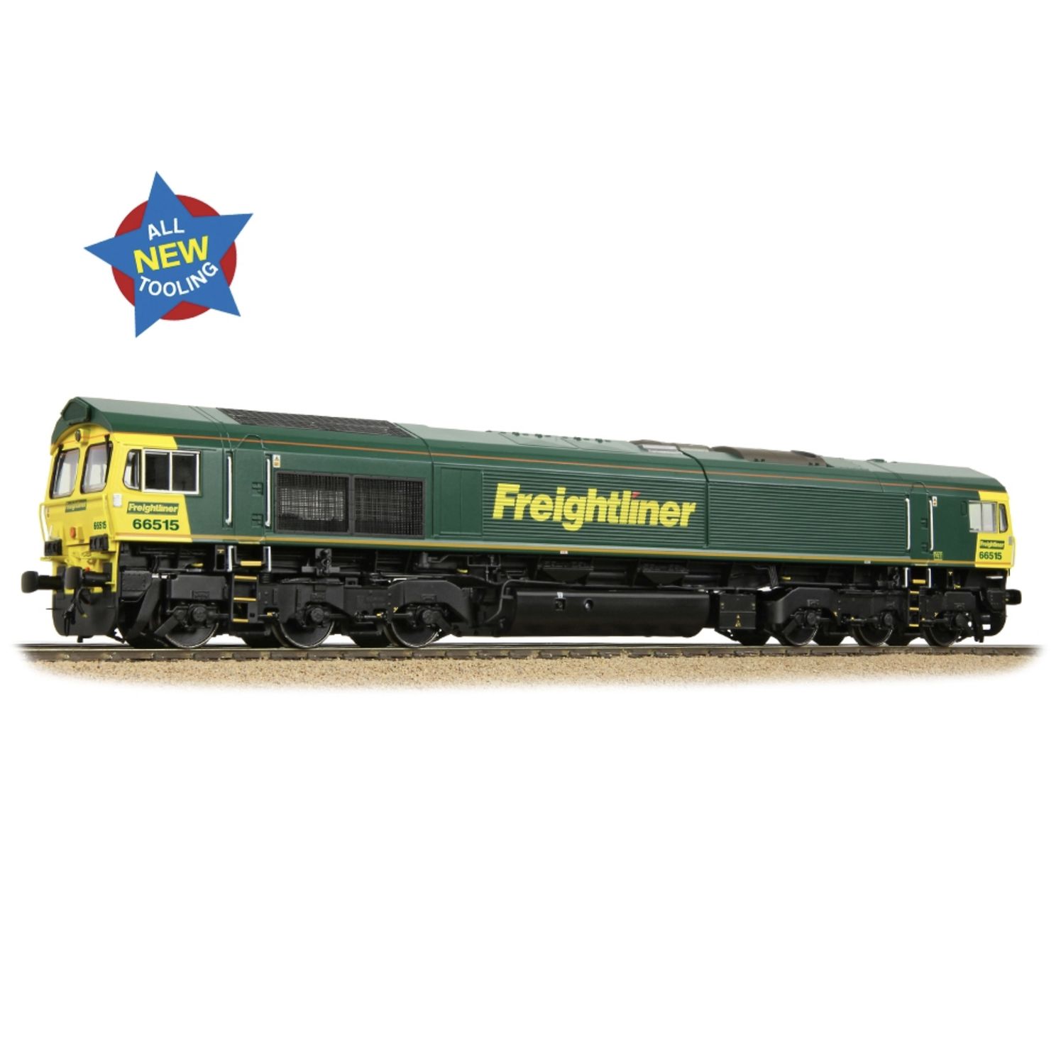 Bachmann 50-001  Class 66/5 66515 Freightliner Green