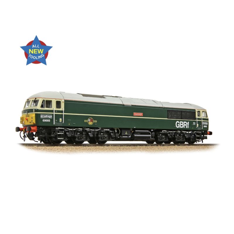 Bachmann 35-780 OO Gauge Class 69 GBRf BR Green (Late Crest) 'Eastleigh'