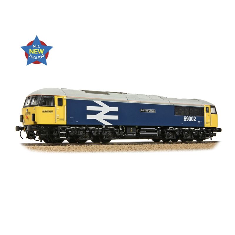 Bachmann 35-777 OO Gauge Class 69 GBRf BR Blue (Large Logo) 'Bob Tiller CM&amp;EE'