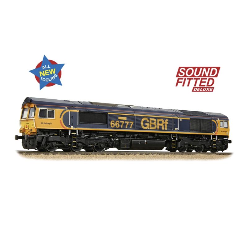 Bachmann 50-003ASFX OO Gauge Class 66/7 GBRf Europorte 'Annette' (Sound Fitted Deluxe)