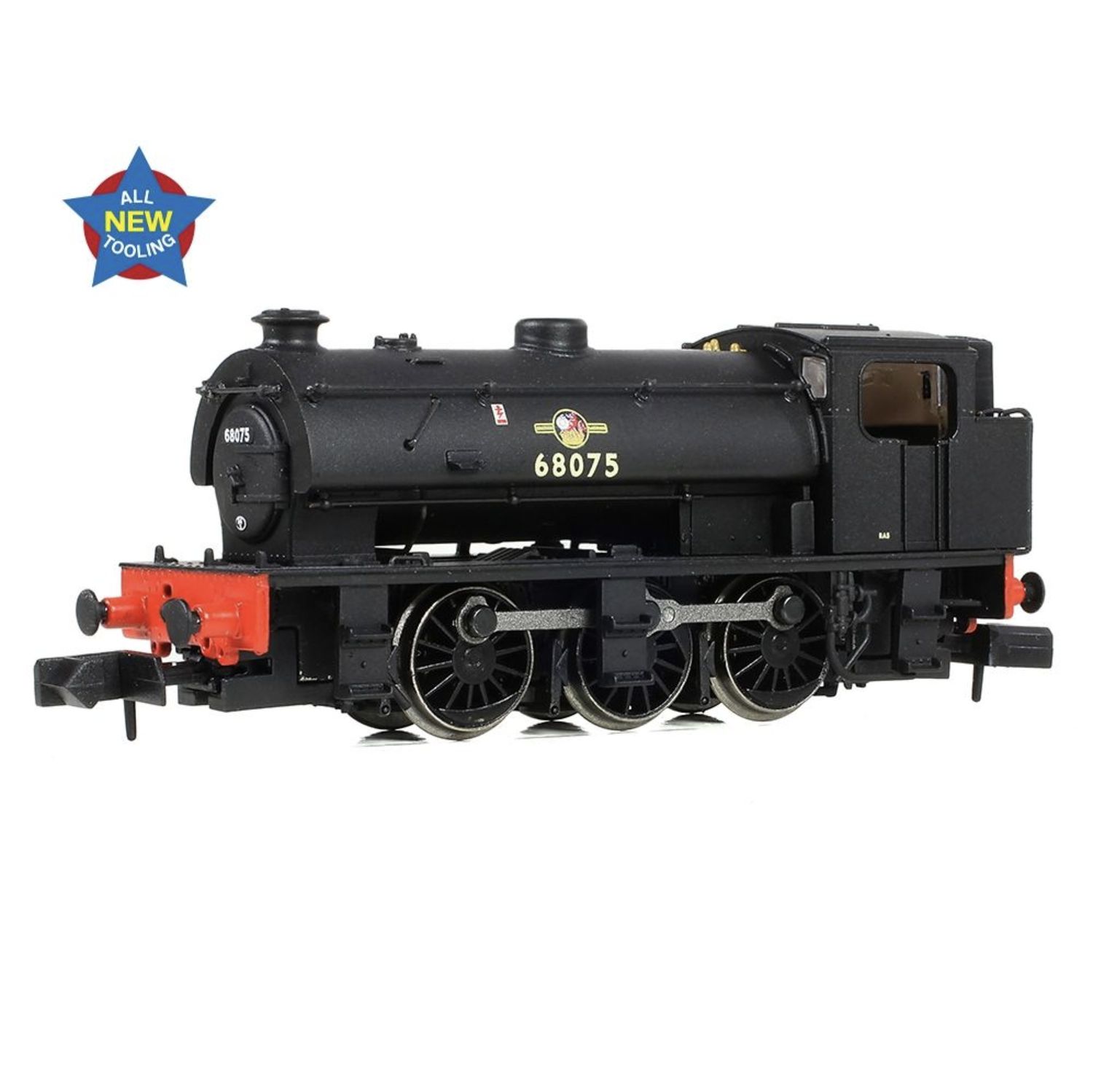 EFE Rail E85501 N Gauge  J94 Saddle Tank 68075 BR Black (Late Crest)