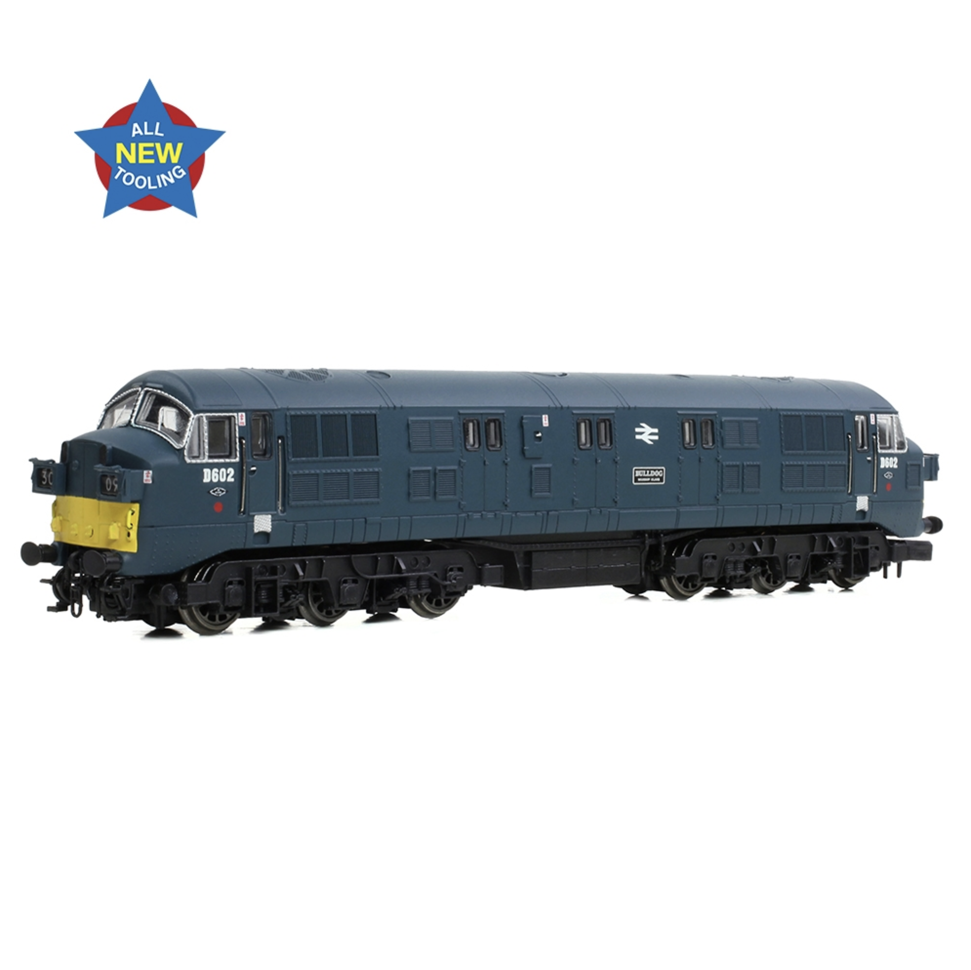 EFE Rail E84524 N Gauge Class 41 'Warship' Headcode Box D602 'Bulldog' BR Blue ( img