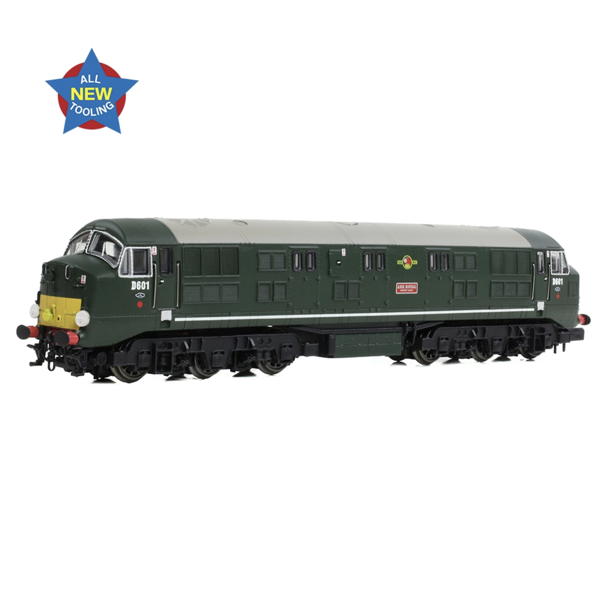 EFE Rail E84526 N Gauge Class 41 'Warship' Disc Headcode D601 'Ark Royal' BR Gre img